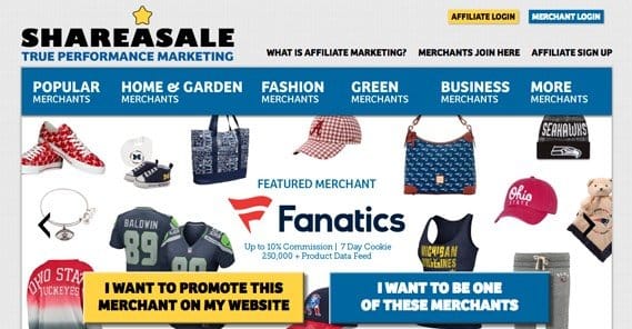 Image of Affiliate network ShareAsale