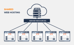 Shared web hosting