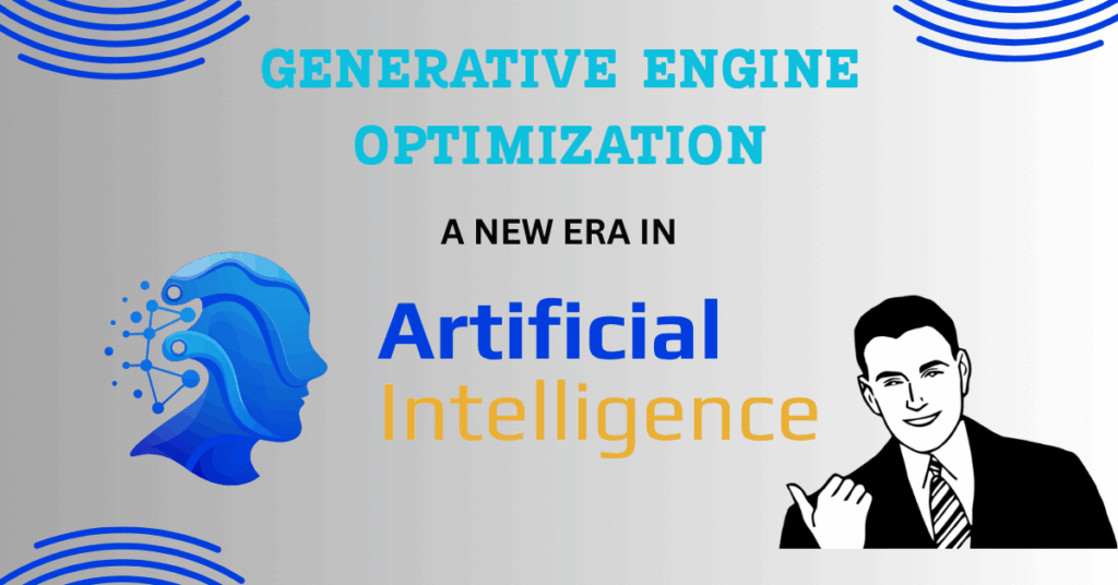 An image showing generative engine optimization.