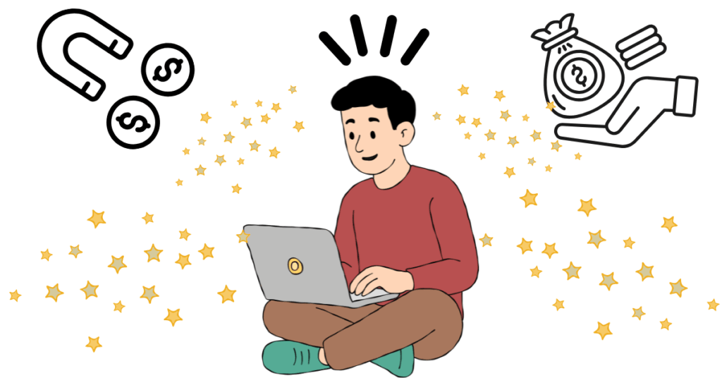 An image showing how to promote a blog